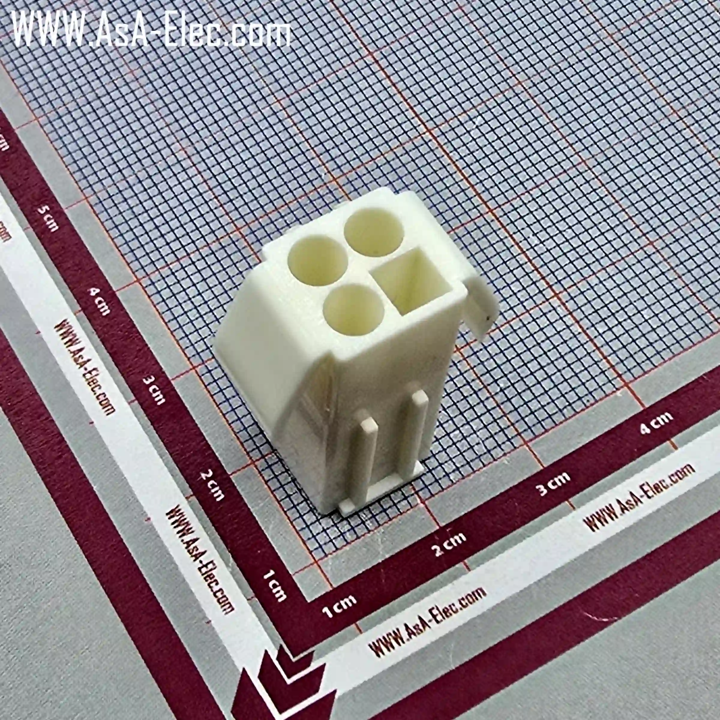 کانکتور 2*2 مادگی 4.5 میلیمتر EL